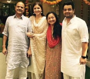 Anushka Sharma Family