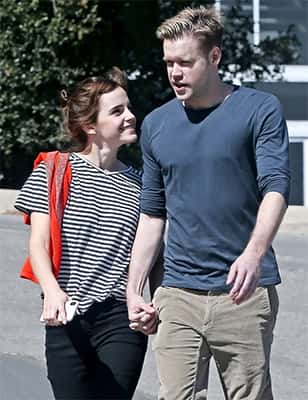 Emma Watson and her Boyfriend Chord Overstreet