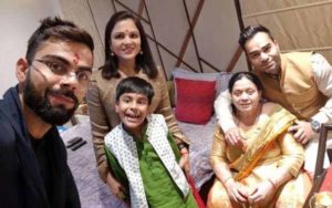 Virat Kohli Family Virat Kohli Family