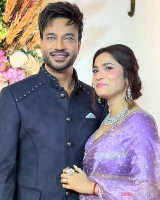 Ankita Lokhande with husband Vicky Jain