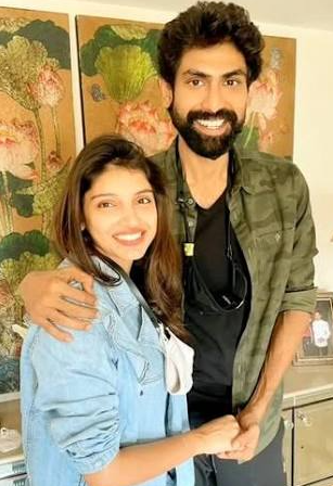 Rana Daggubati with wife Miheeka Bajaj