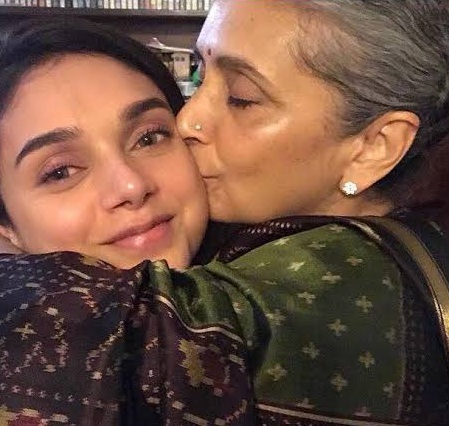 Aditi Rao Hydari mother Aditi Rao Hydari mother