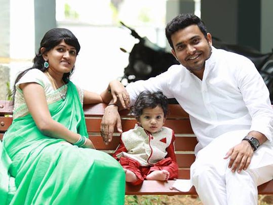 Getup Srinu Son and his Family
