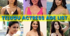Telugu Actress Age