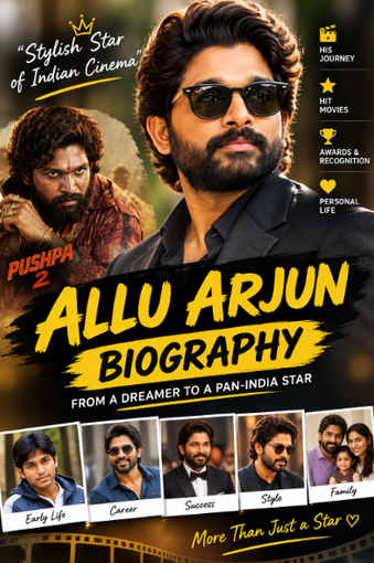 Allu Arjun Biography: Age, Family, Movies, Awards and Latest News 1 Allu Arjun Biography