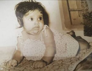 Rashmi Gautam childhood image