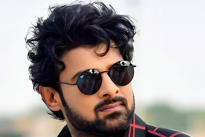 Telugu actor Prabhas at a movie event