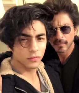 Aryan Khan with father Shah Rukh Khan