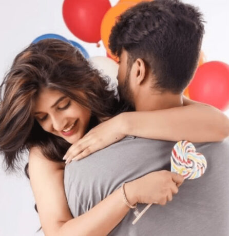 Sreeleela at Kiss Movie