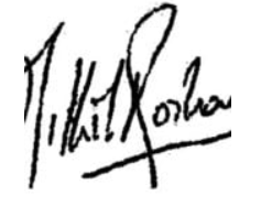 Hrithik Roshan Signature